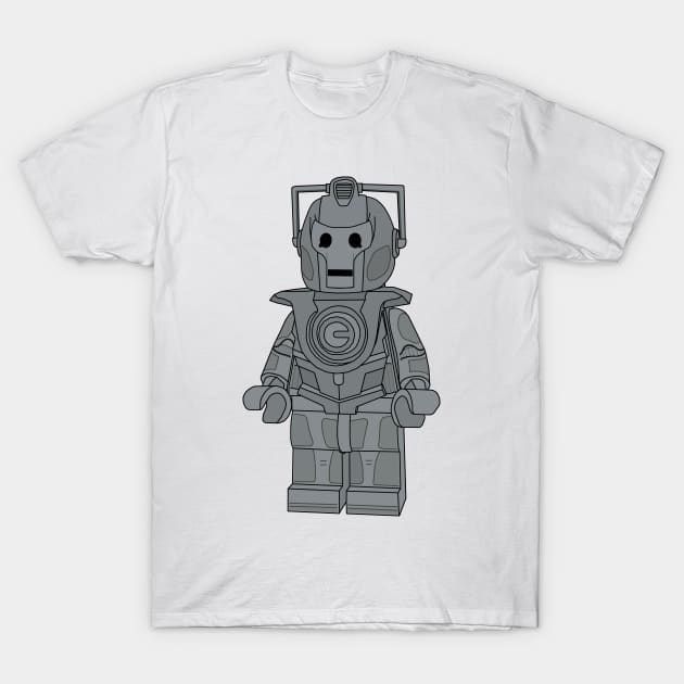 Lego Cyberman T-Shirt by ovofigures